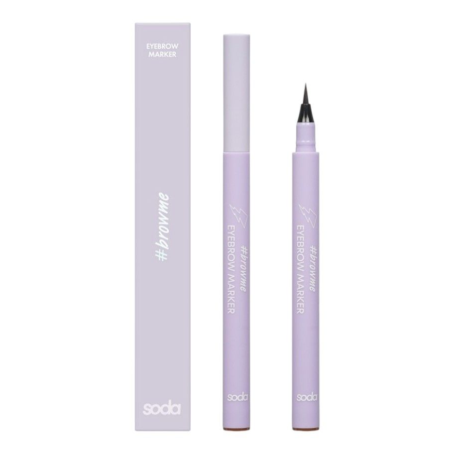 Подводка для бровей Soda Eyebrow marker 002 коричневая 11 г 310₽