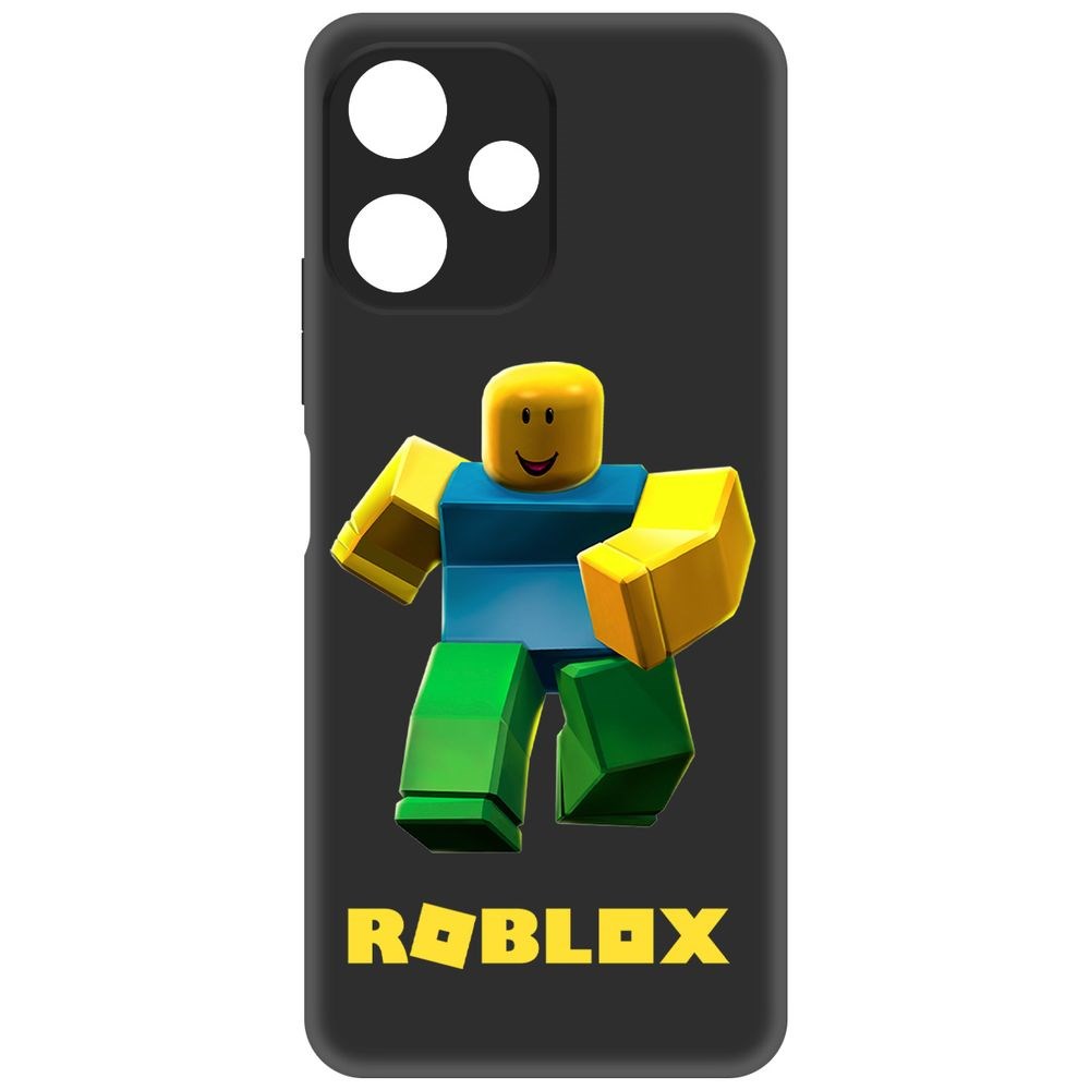 

Чехол-накладка Krutoff Soft Case Roblox-Классический Нуб для Poco M6 Pro 5G черный