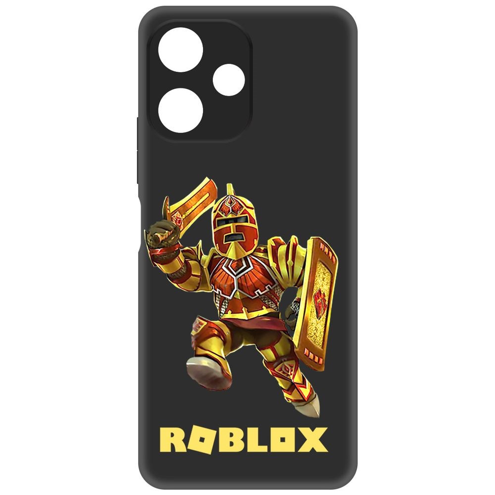 

Чехол-накладка Krutoff Soft Case Roblox-Рэдклифф для Poco M6 Pro 5G черный