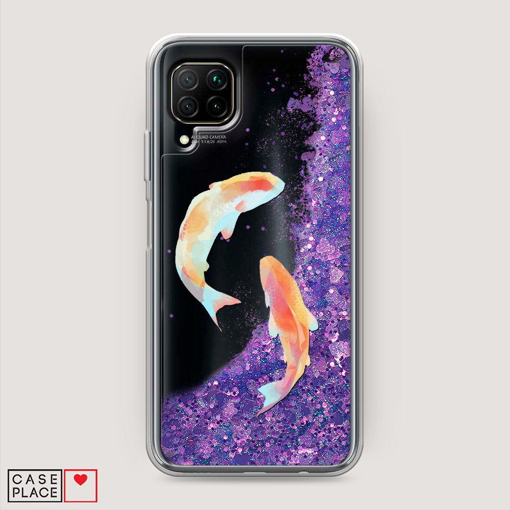 

Чехол Awog на Huawei Nova 7i "Акварельные карпы", Разноцветный, 611892-1