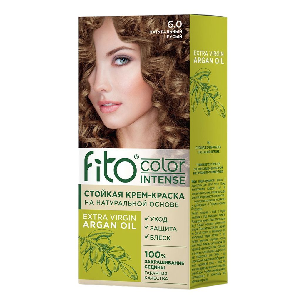 

Крем-краска для волос Fito Cosmetic Fito Color Intense 6.0 Натуральный русый 115 мл