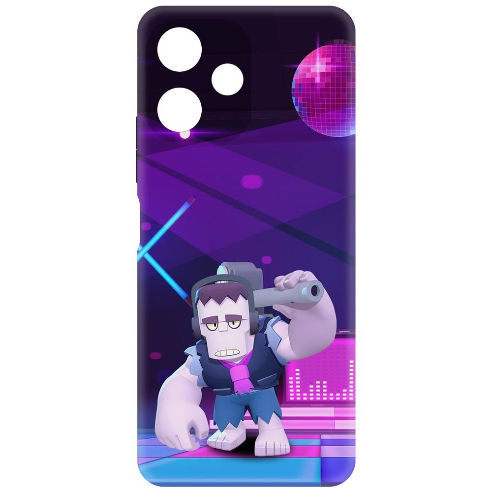 

Чехол-накладка Krutoff Soft Case Brawl Stars - Фрэнк для Poco M6 Pro 5G черный