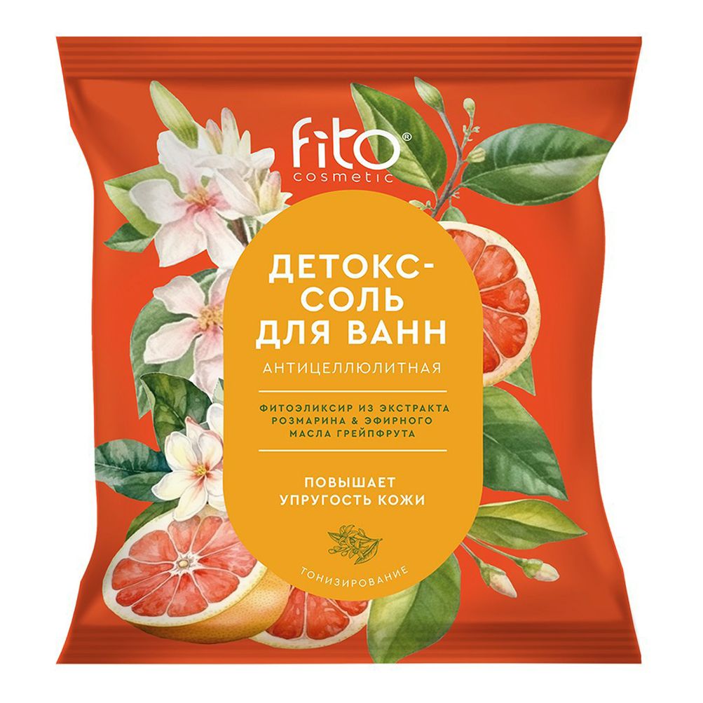 Соль-детокс для ванн Fito Cosmetic Elixirica Антицеллюлитная 500 г 99₽