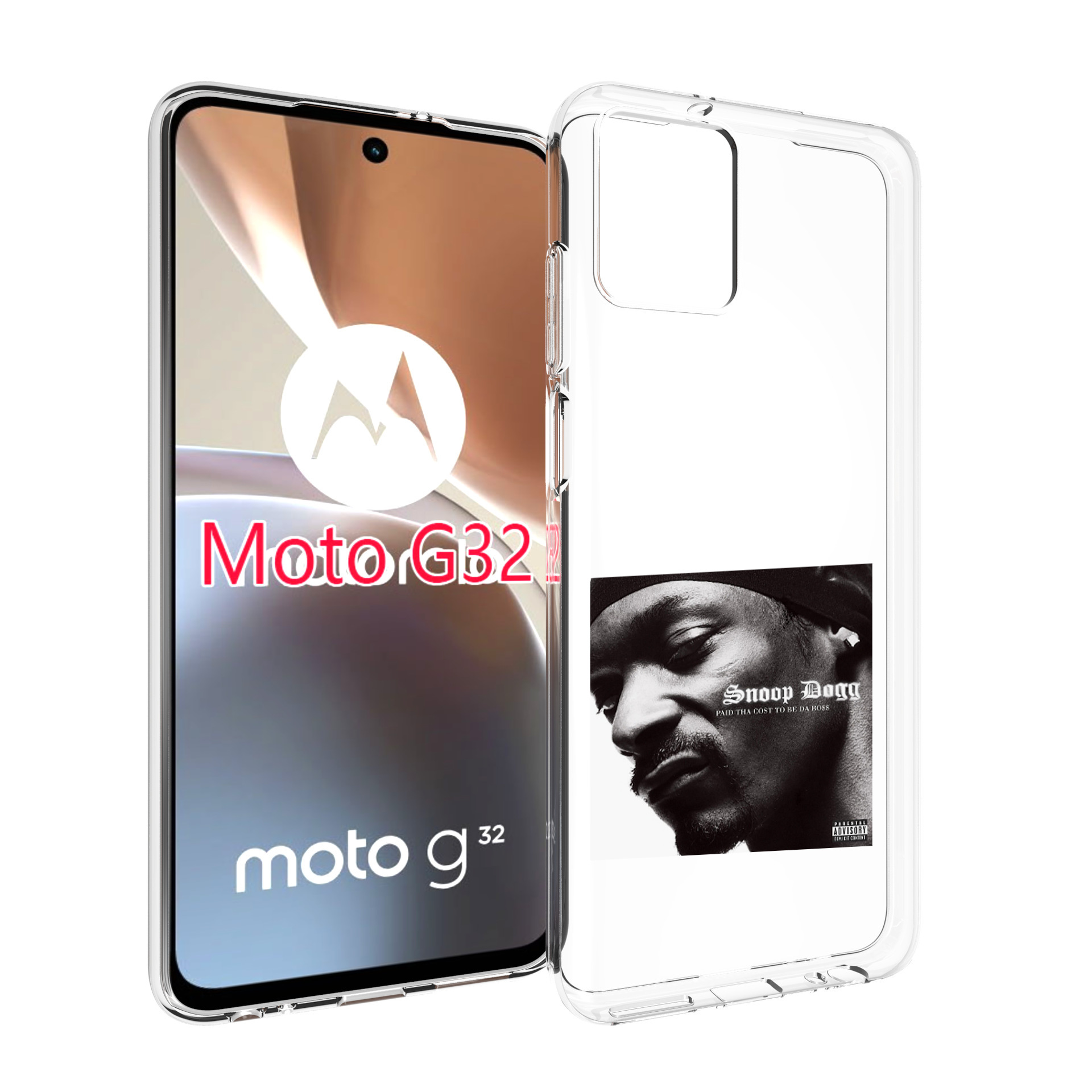

Чехол MyPads PAID THA COST TO BE DA BOSS для Motorola Moto G32, Прозрачный, Tocco