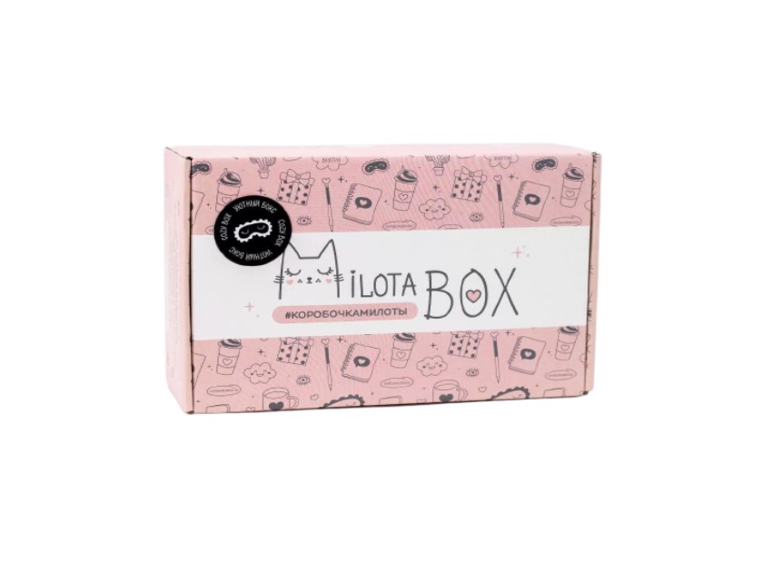 

Подарочный набор MilotaBox Cozy Box, Розовый