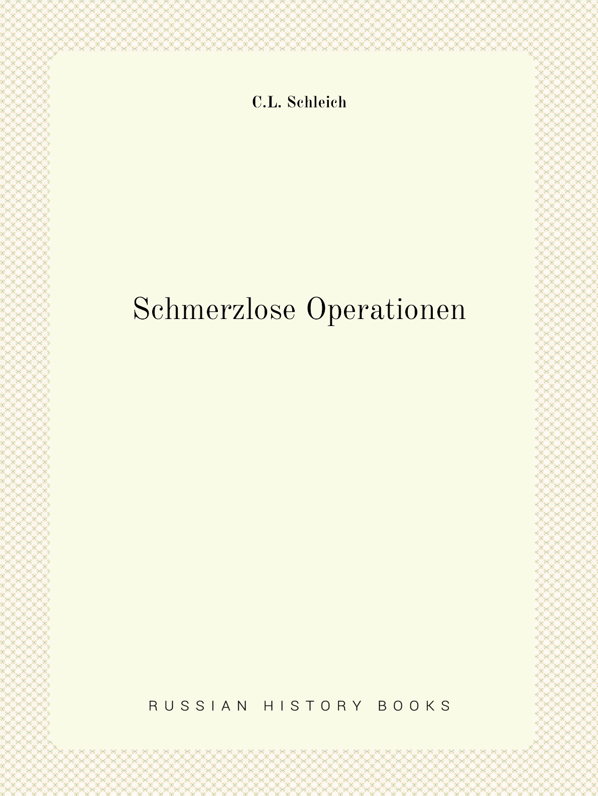 

Schmerzlose Operationen