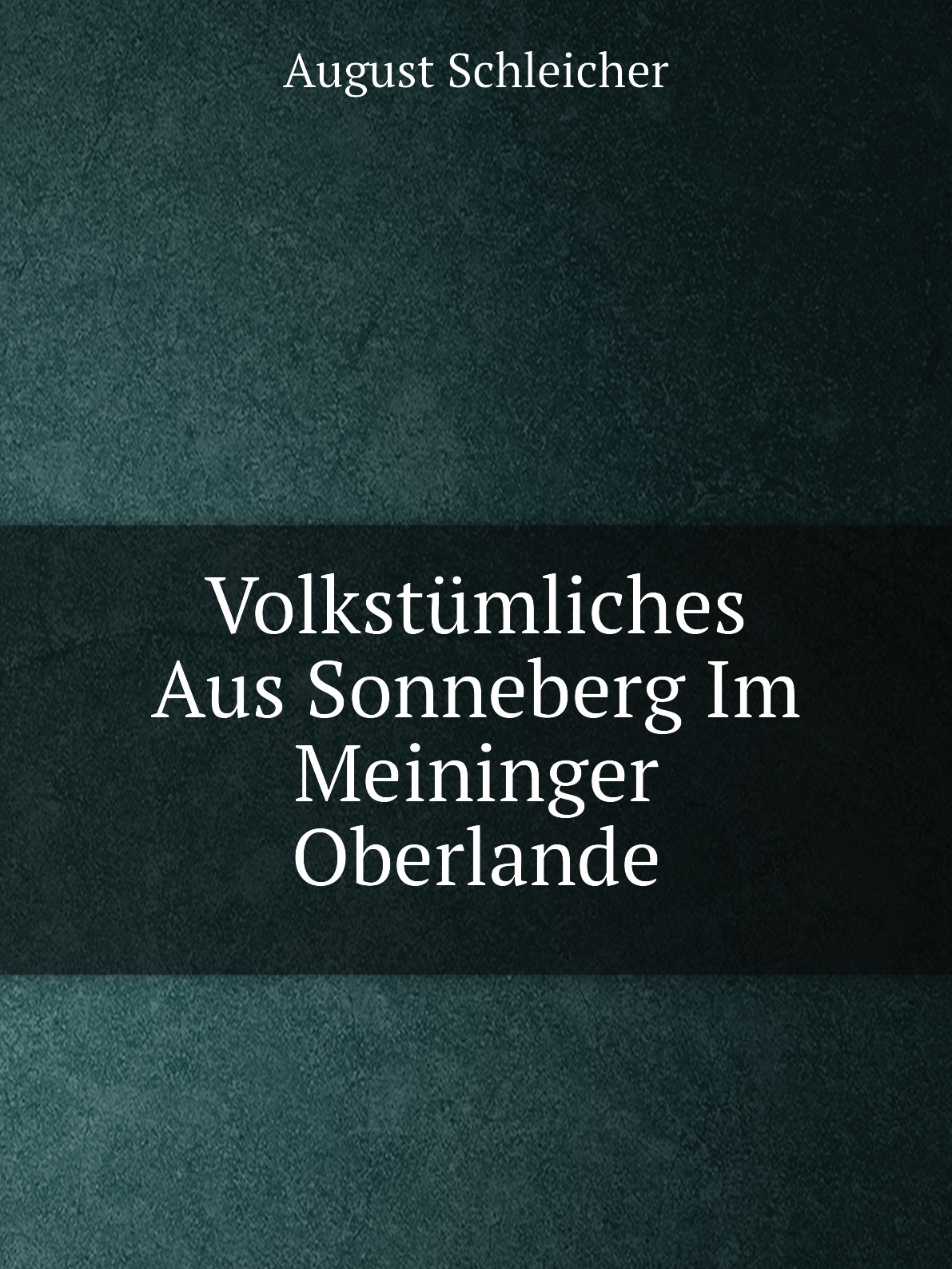 

Volkstumliches Aus Sonneberg Im Meininger Oberlande