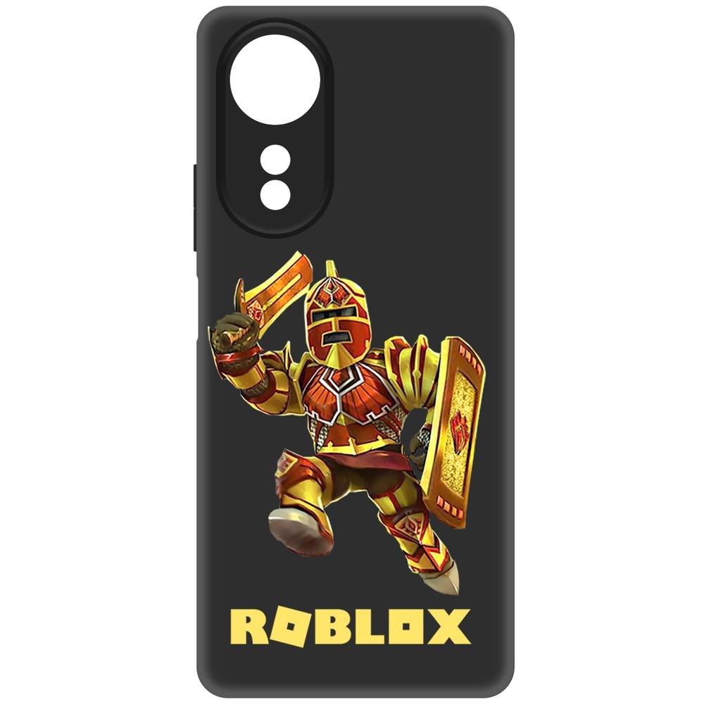 

Чехол-накладка Krutoff Soft Case Roblox-Рэдклифф для Oppo A58 4G черный