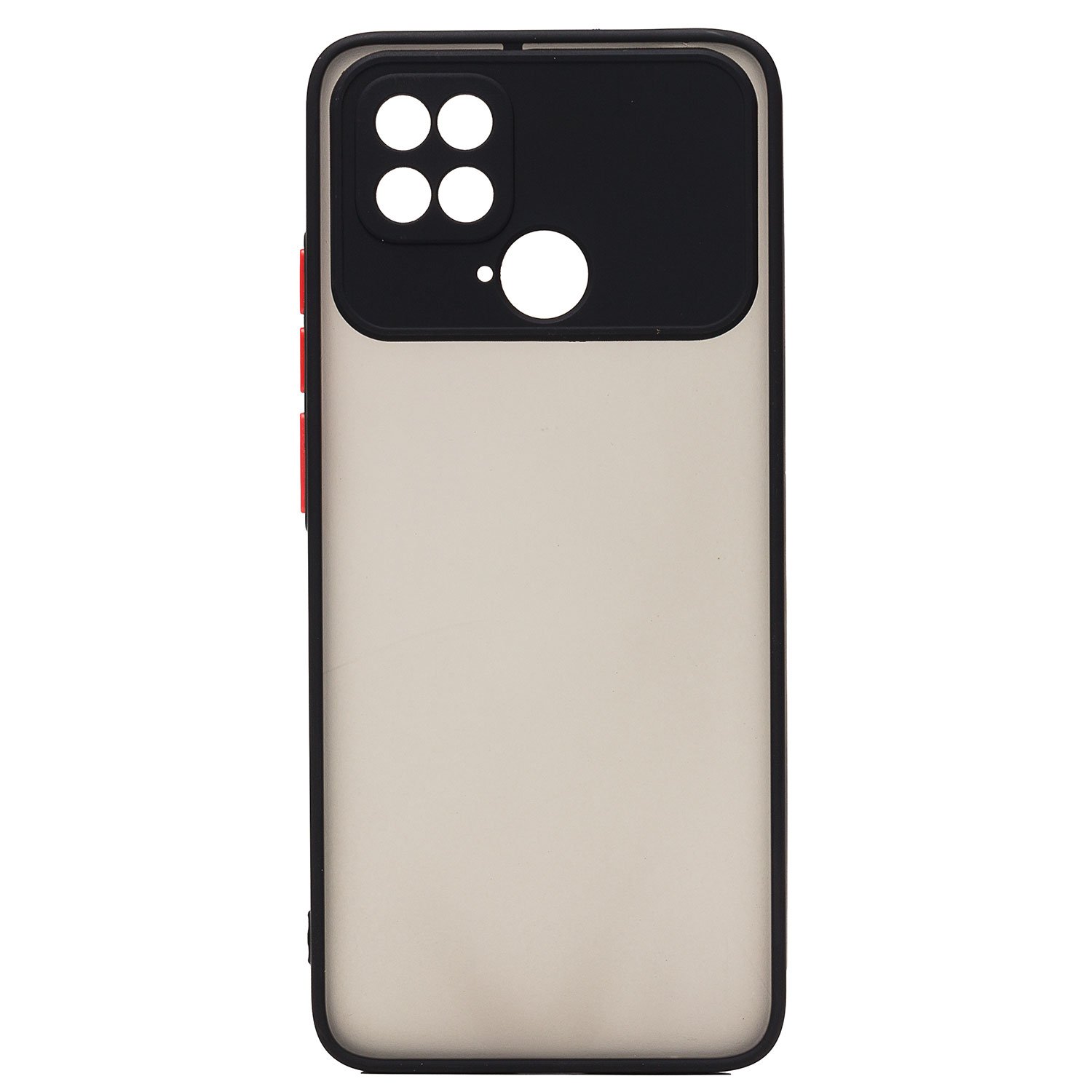 

Чехол для Xiaomi Poco C40 пластиковый с окантовкой <черный>, Xiaomi Poco C40