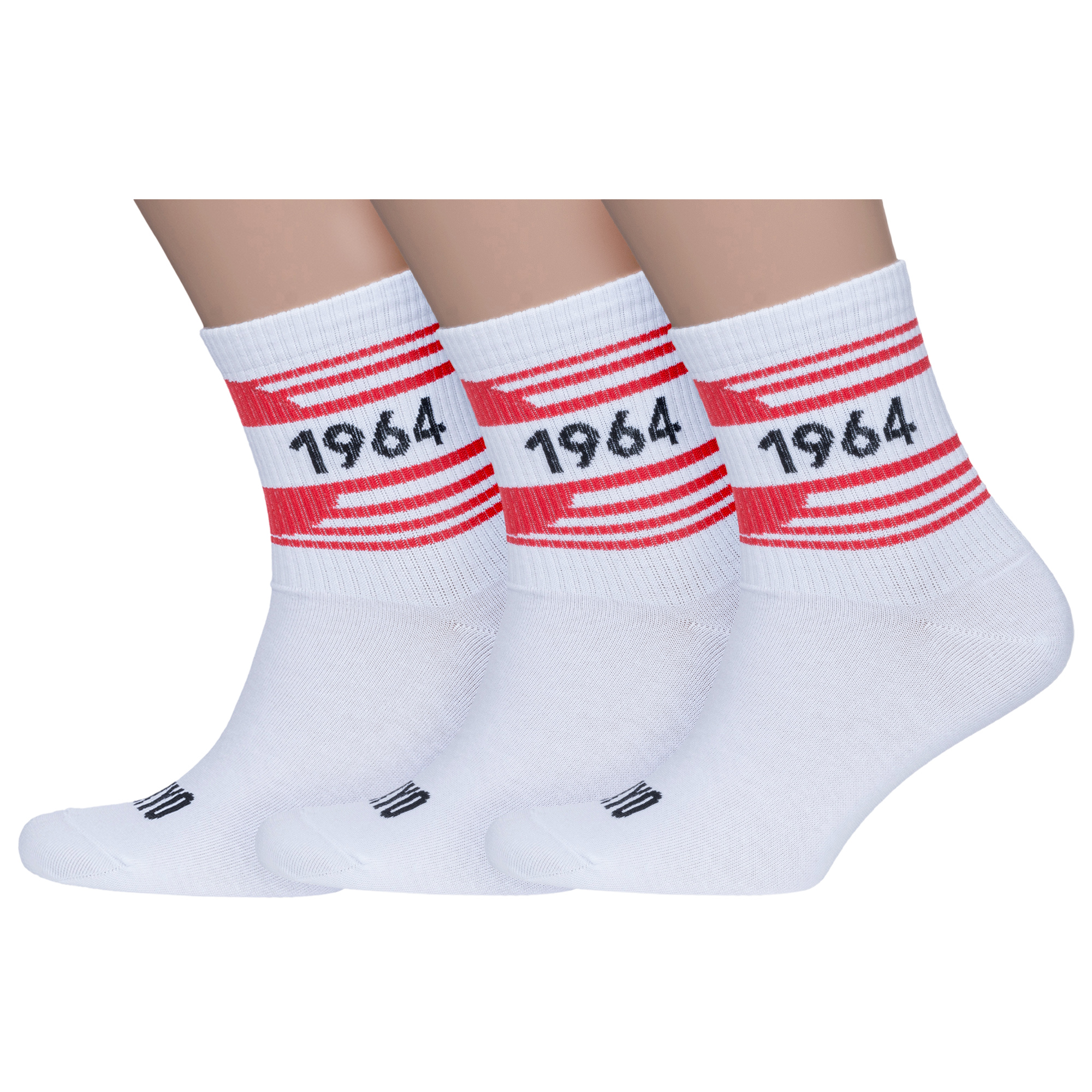 

Комплект носков мужских MoscowSocksClub msk3-М49 разноцветных 25, msk3-М49
