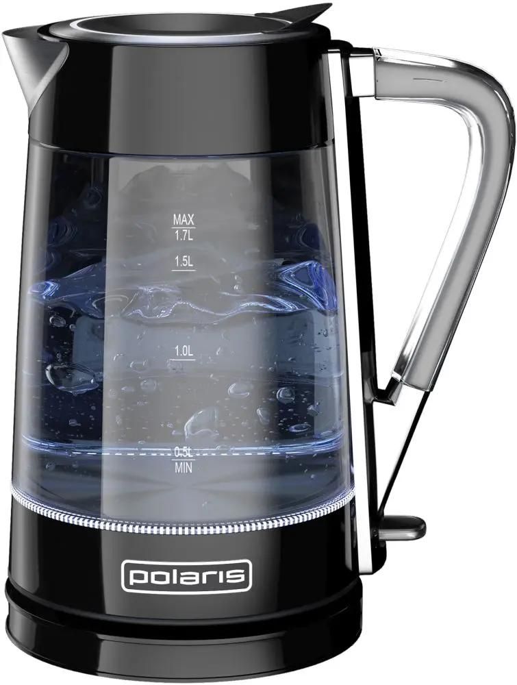 

Чайник электрический Polaris PWK 1715 CGL, 2200Вт, черный