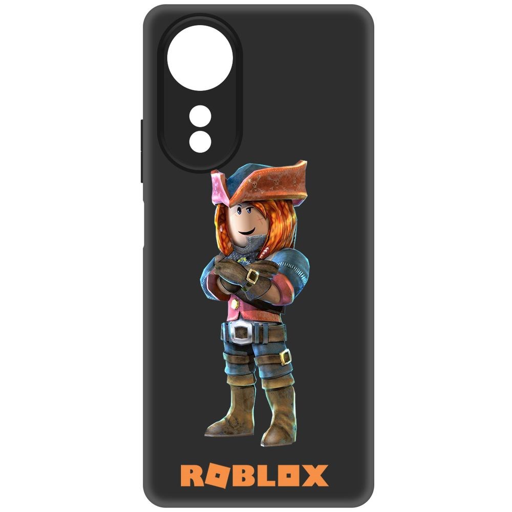 

Чехол-накладка Krutoff Soft Case Roblox-Эзебель для Oppo A58 4G черный