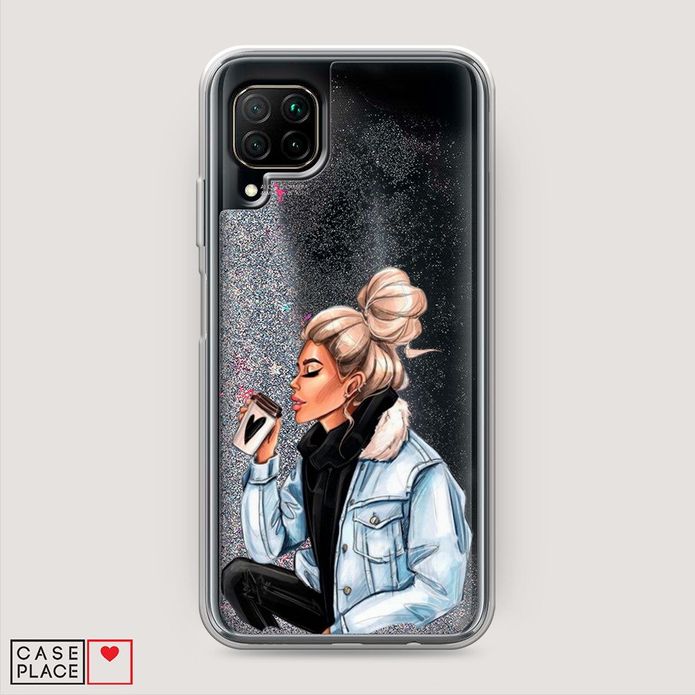 

Чехол Awog на Huawei Nova 7i "Cute girl", Разноцветный, 611891-1
