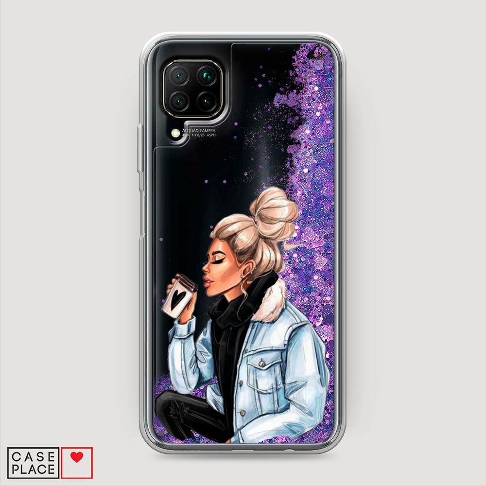 

Чехол Awog на Huawei Nova 7i "Cute girl", Разноцветный, 611892-1