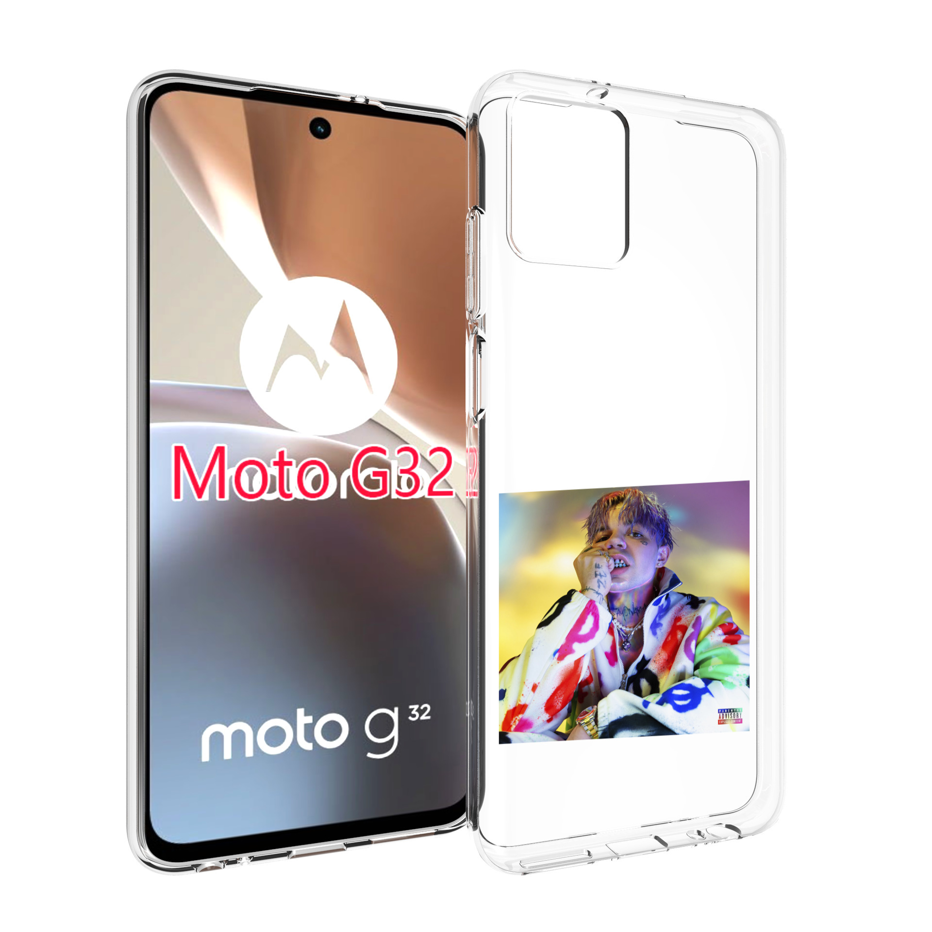 

Чехол MyPads Sayonara Boy Oраl Элджей для Motorola Moto G32, Прозрачный, Tocco