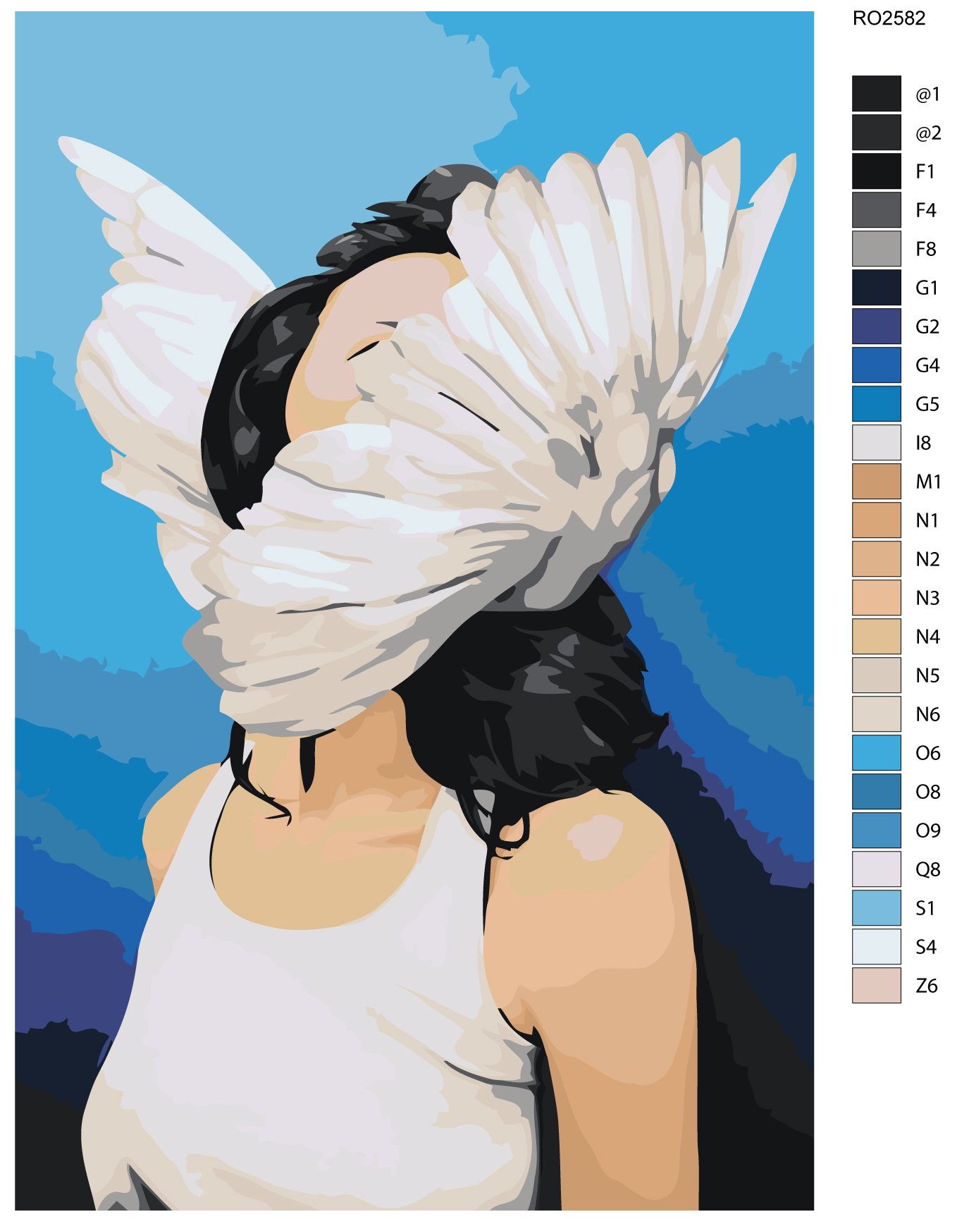 

Картина по номерам, Живопись по номерам, 60 x 90, RO258, RO258