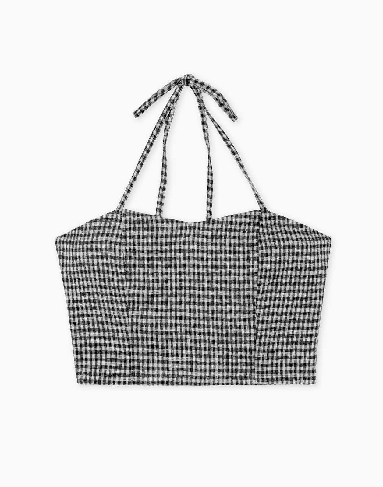 

Топ женский Gloria Jeans GWT003562 черный/белый XS/164, GWT003562