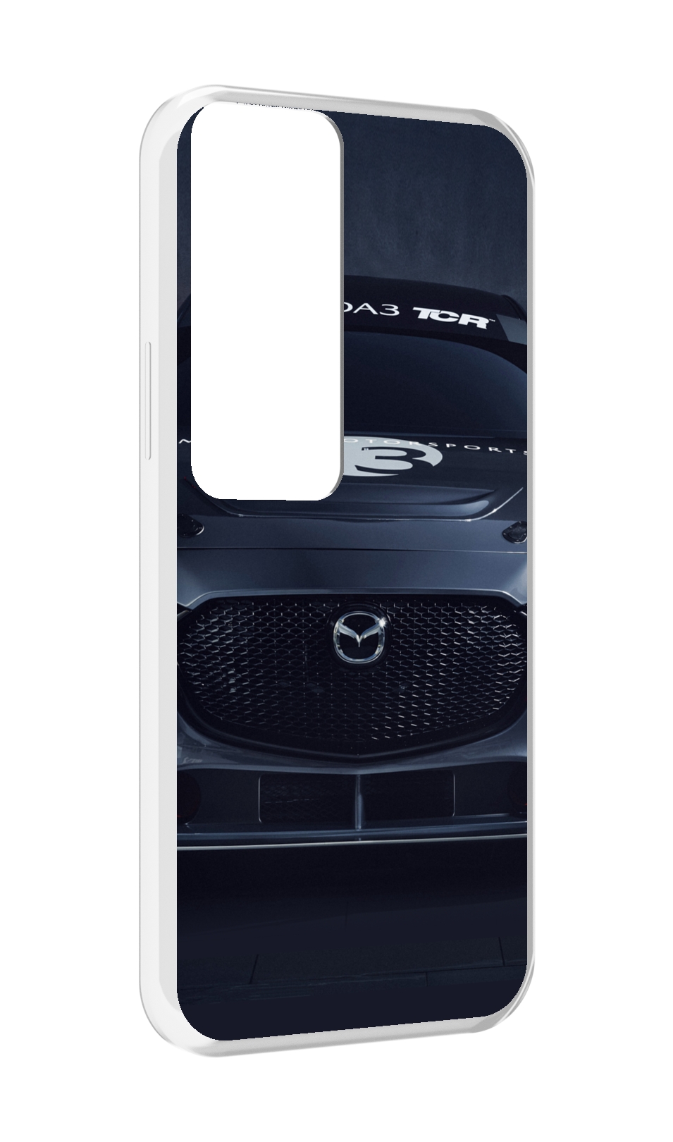 

Чехол MyPads mazda мазда 3 для Tecno Pova Neo 2, Прозрачный, Tocco