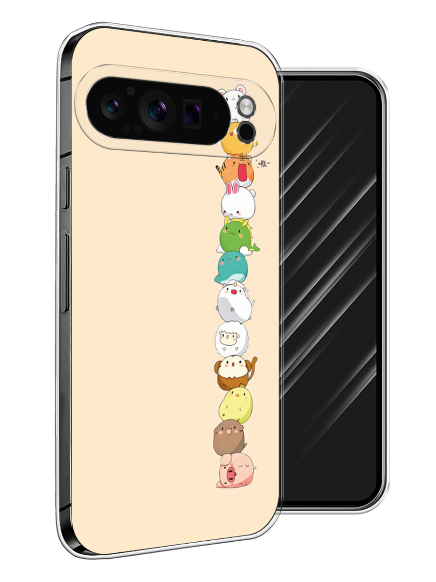 

Чехол Awog на Google Pixel 9 Pro "Питомцы Чиби", Желтый, 272050-1