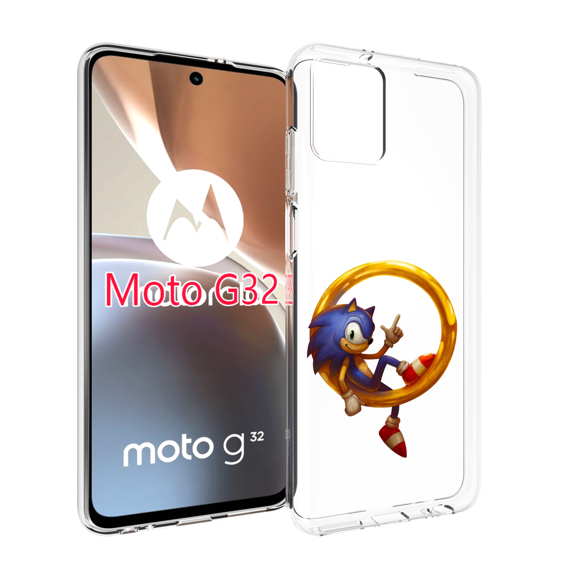 

Чехол MyPads Sonic-R для Motorola Moto G32, Прозрачный, Tocco