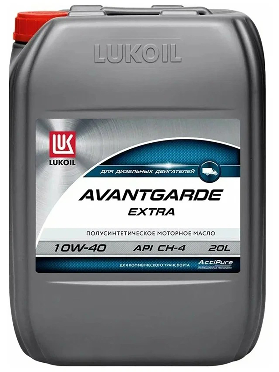 

Моторное масло Lukoil полусинтетическое авангард экстра Api Ch-4 Cg-4 10w40 20л