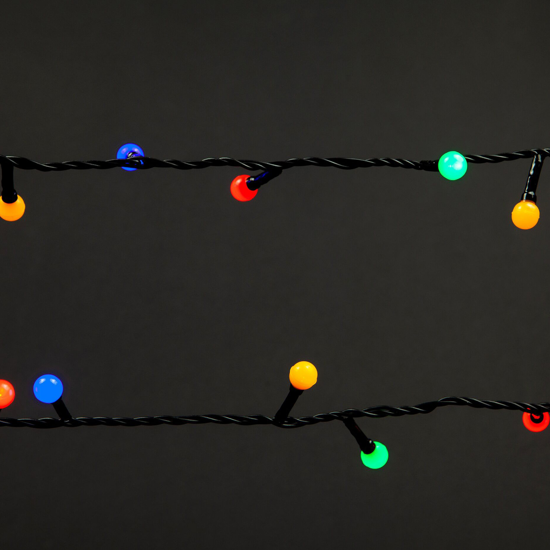 

Гирлянда шарики SH LIGHTS 48 LED мультиколор 2,4 м