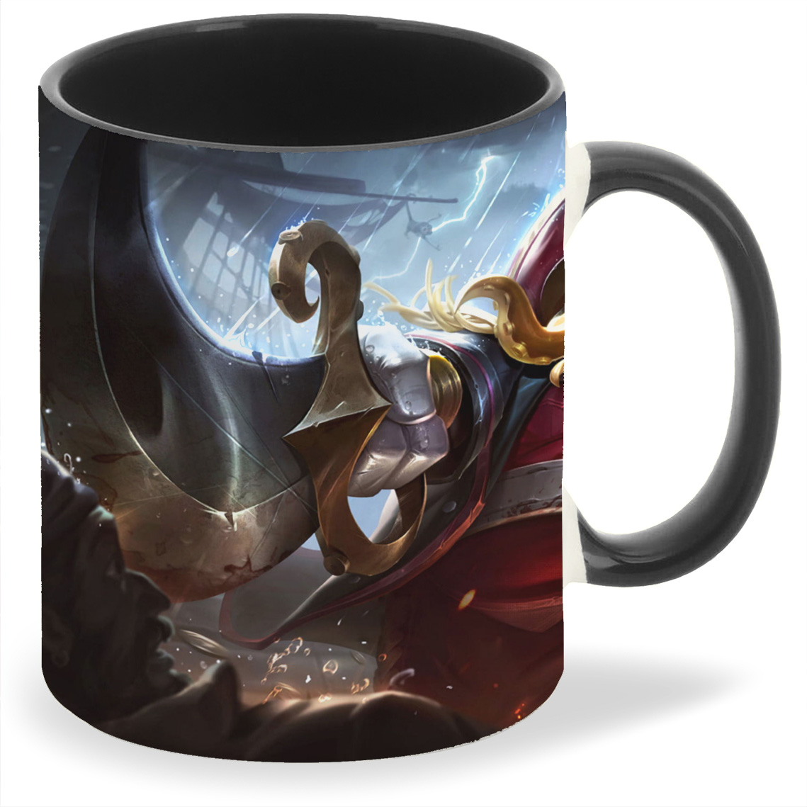 

Кружка CoolPodarok Мобайл Легендс Бейн Пиарт Осьминог