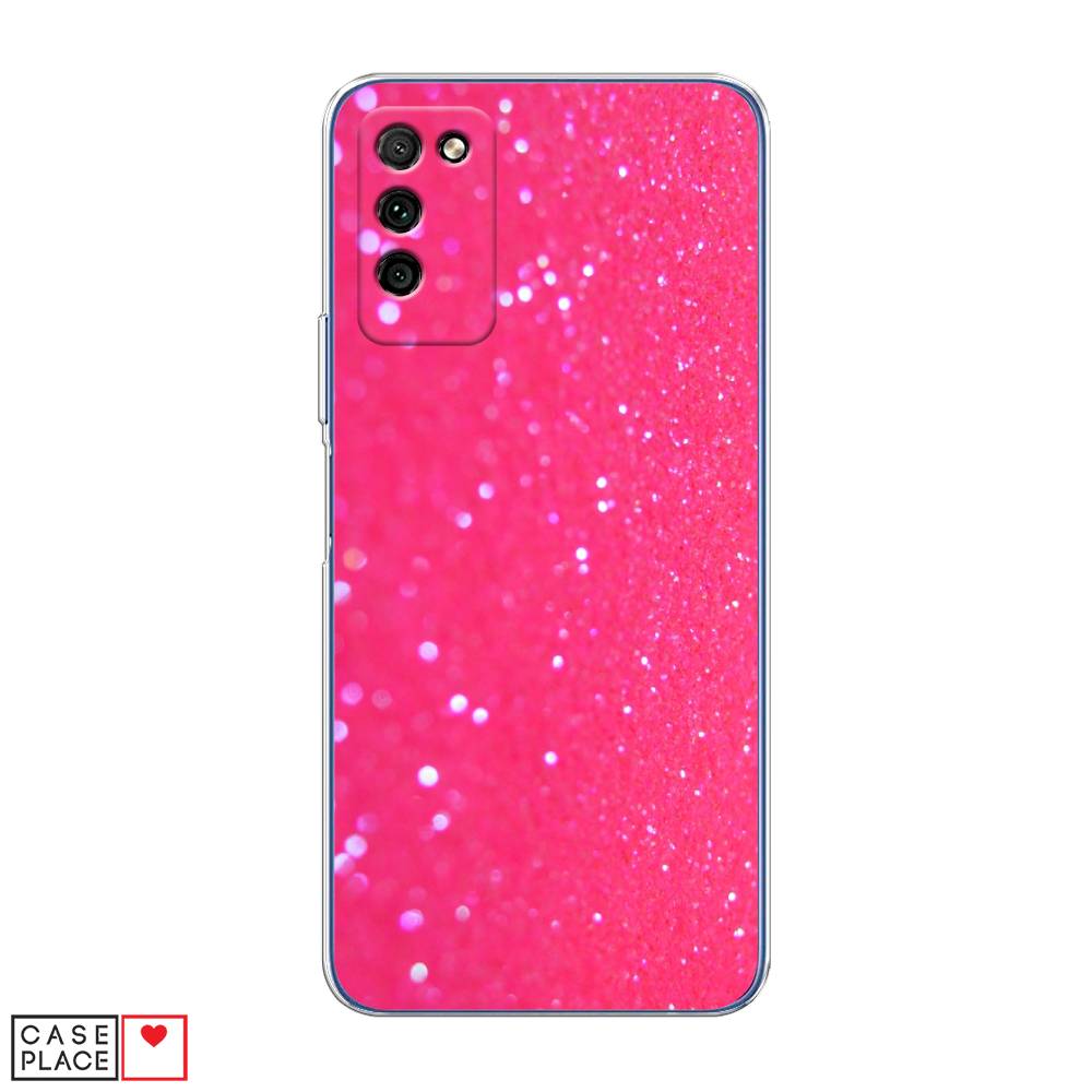 

Чехол Awog "Малиновые блестки рисунок" для Honor 30 Lite