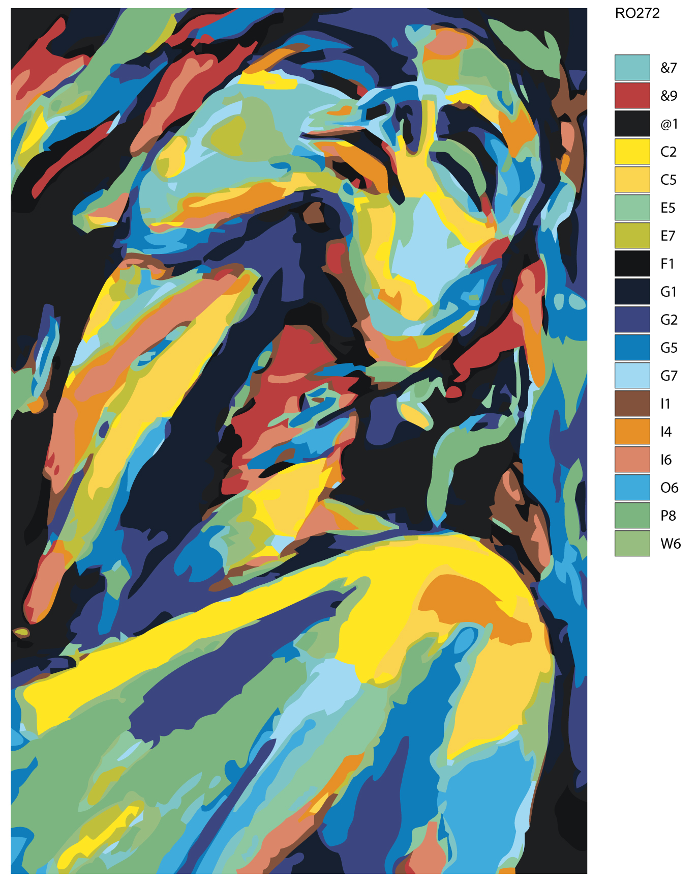 

Картина по номерам, Живопись по номерам, 80 x 120, RO272, RO272