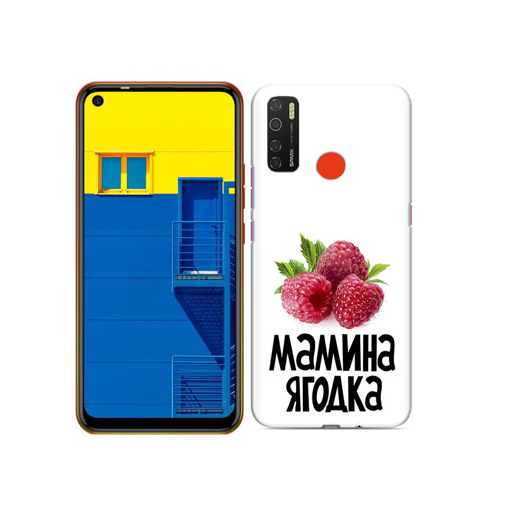 

Чехол MyPads Tocco для Tecno Spark 5 мамина ягодка, Tocco