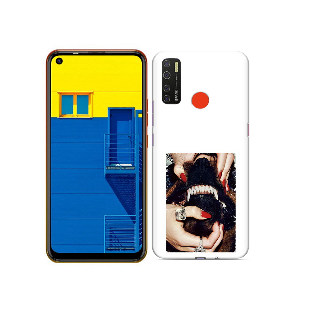 

Чехол MyPads Tocco для Tecno Spark 5 маникюр, Tocco