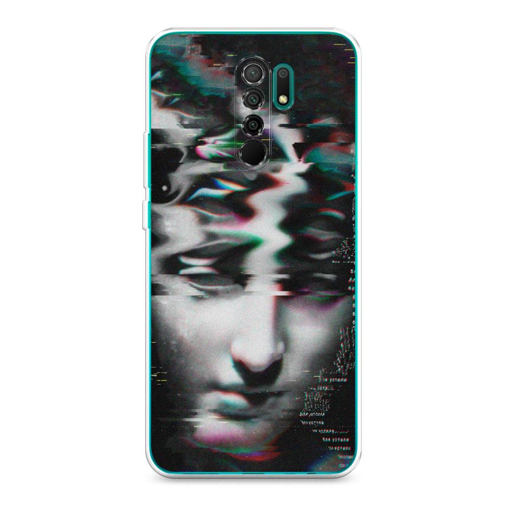 

Чехол Awog на Xiaomi Redmi 9 "Glitch Art", Разноцветный, 38350-9