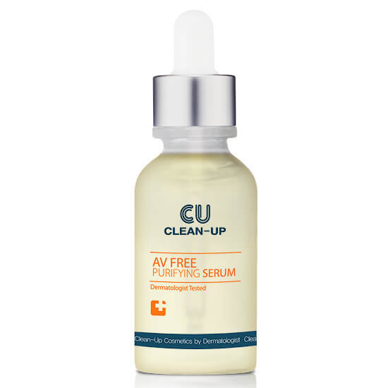 Заживляющая сыворотка для проблемной кожи CU SKIN CLEAN-UP AV FREE Purifying Serum