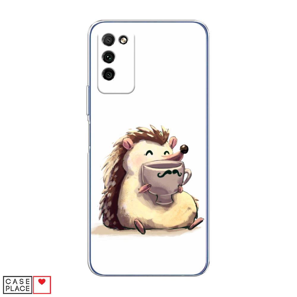 

Чехол Awog "Еж кофеман" для Honor 30 Lite
