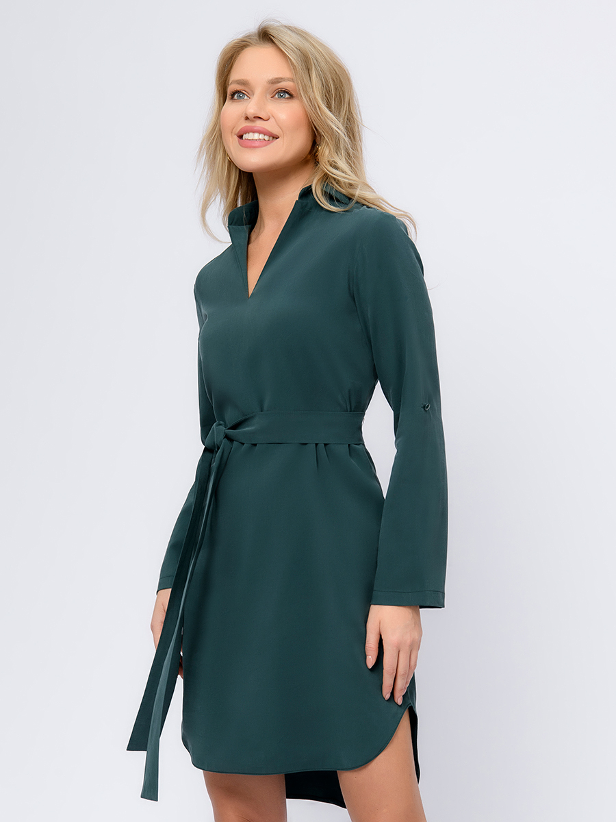 

Платье женское 1001dress 0101165 зеленое 52 RU, Зеленый, 0101165