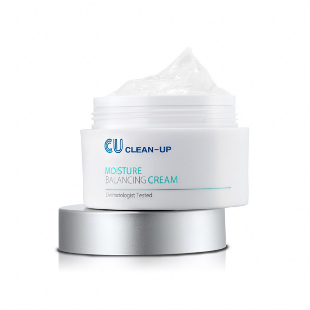 Крем CU SKIN CLEAN-UP Moisture Balancing Cream с керамидами, олигопептидом и бета-глюканом