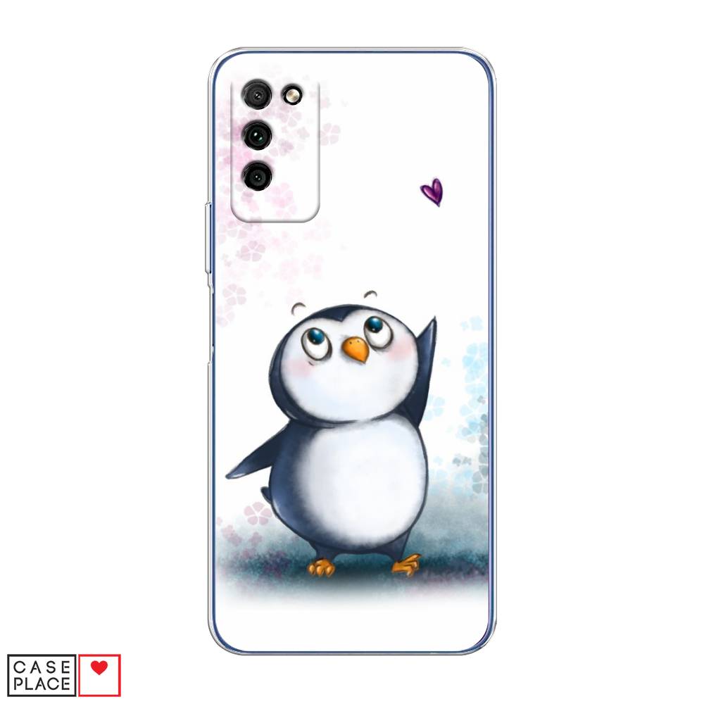 

Чехол Awog "Пингвин и сердечко" для Honor 30 Lite