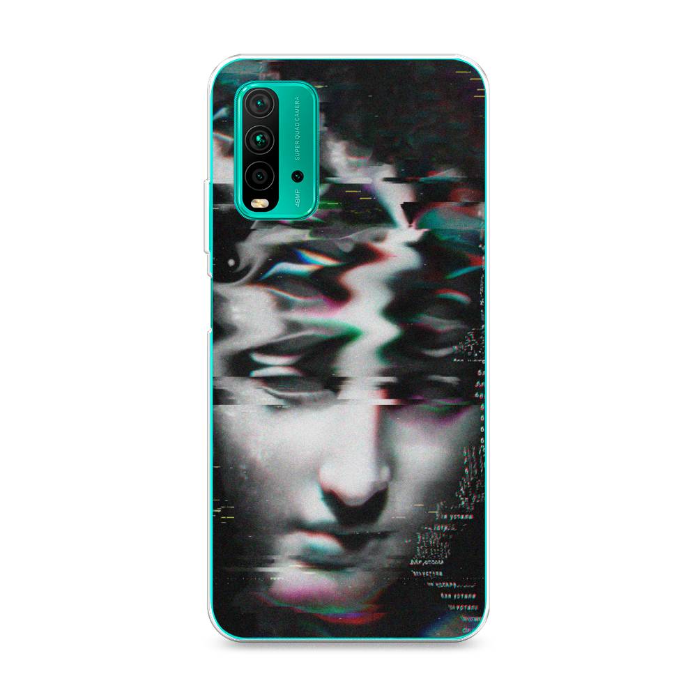 

Чехол Awog на Xiaomi Redmi 9T "Glitch Art", Разноцветный, 39850-9