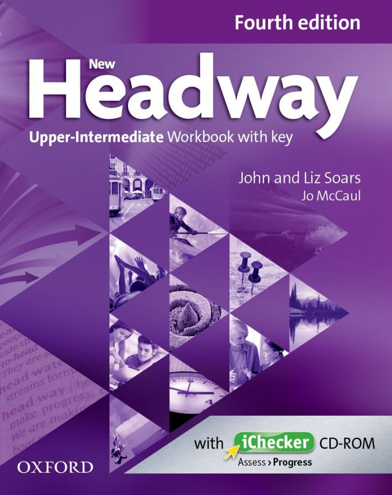 

New Headway Upper-intermediate Fourth Edition Workbook + iChecker with Key