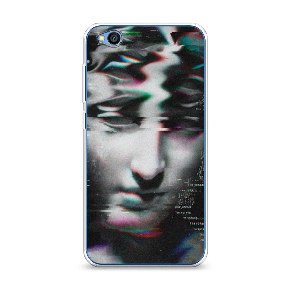 

Чехол Awog на Xiaomi Redmi Go "Glitch Art", Разноцветный, 35150-9