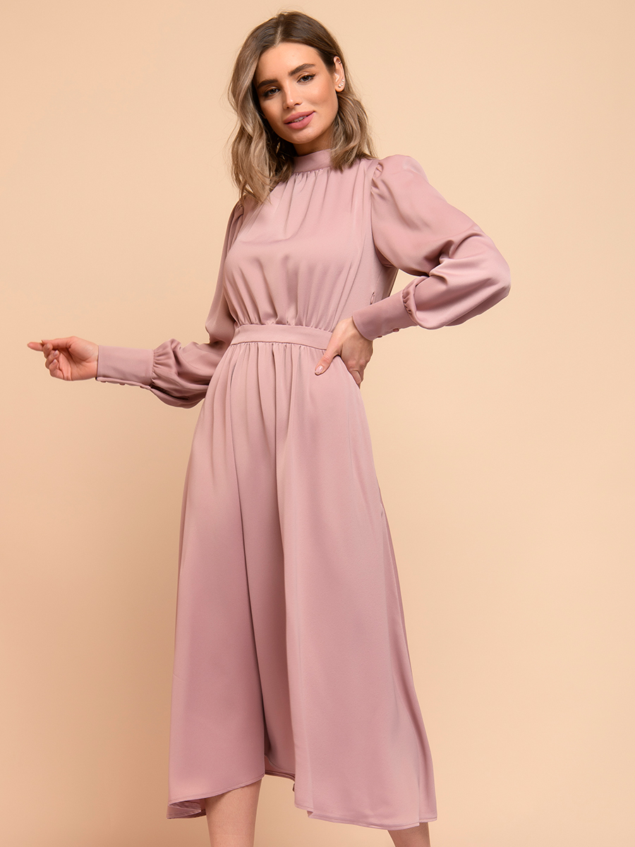 

Платье женское 1001dress 0102368 розовое 42 RU, Розовый, 0102368