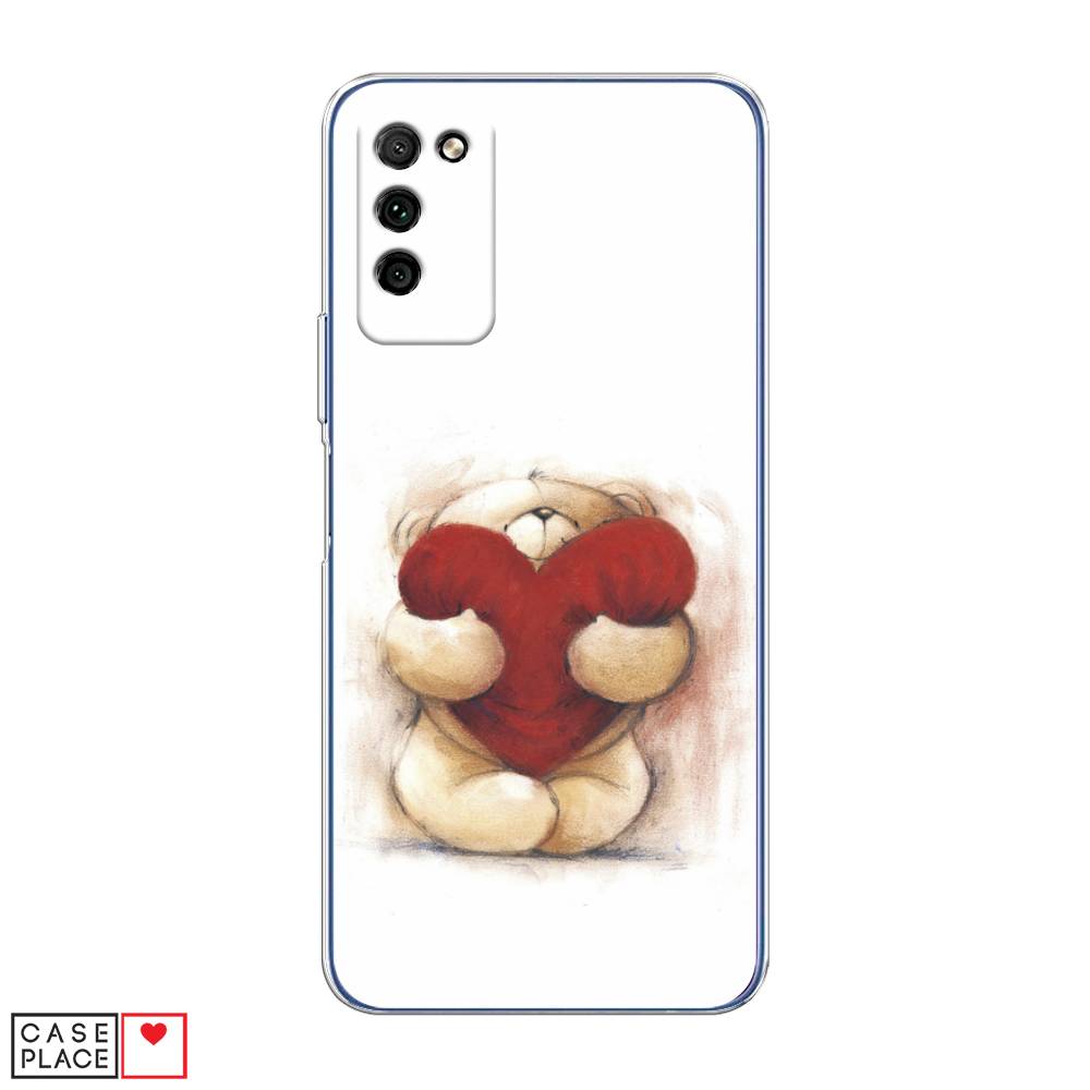 

Чехол Awog "Мишка с сердцем 1" для Honor 30 Lite