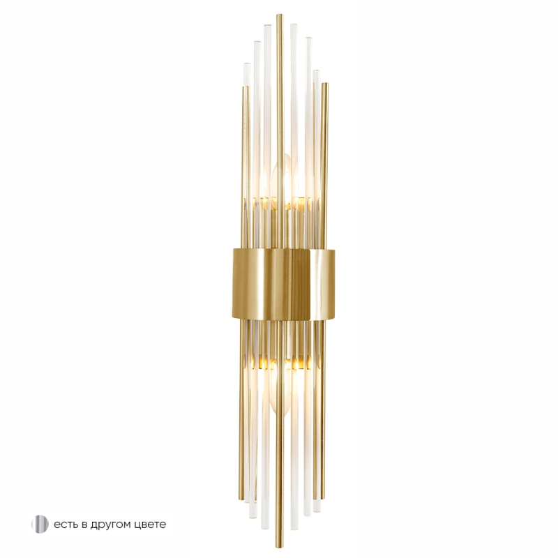 

Настенный светильник Crystal Lux ATENTO AP2 BRASS/TRANSPARENTE, Atento