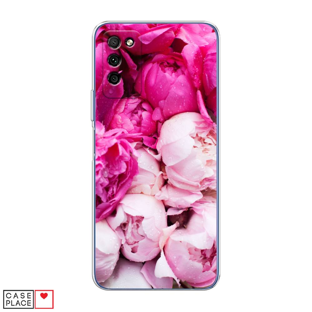 

Чехол Awog "Пионы розово-белые" для Honor 30 Lite
