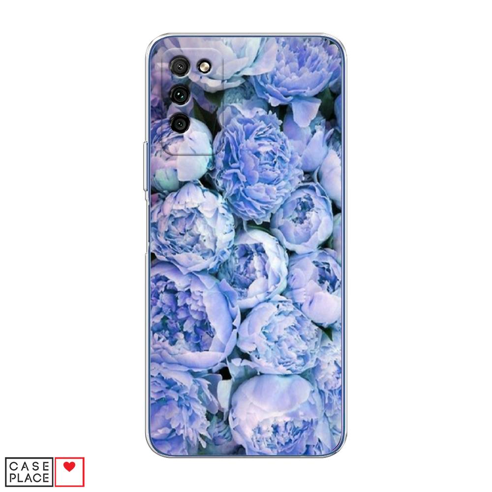 

Чехол Awog "Пионы голубые" для Honor 30 Lite