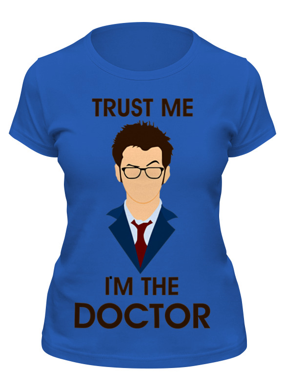 

Футболка женская Printio Doctor who синяя XL, Синий, Doctor who