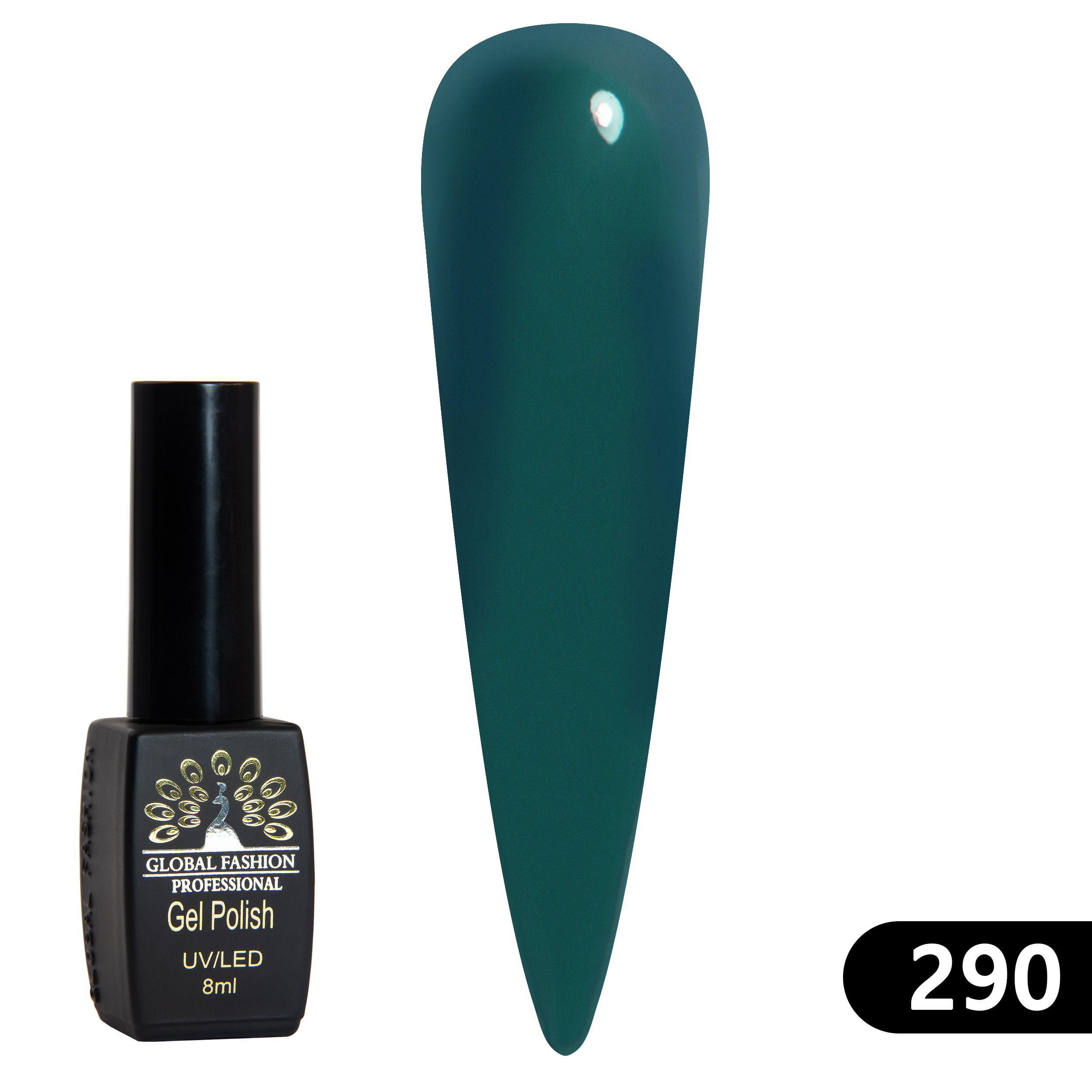

Гель-лак BLACK ELITE 290 Global Fashion 8 мл