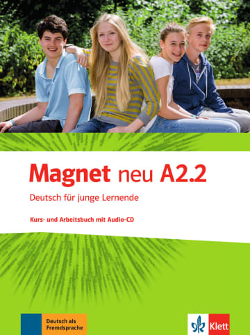 Magnet neu A2.2 Kurs- und Arbeitsbuch mit Audio-CD 100066818090