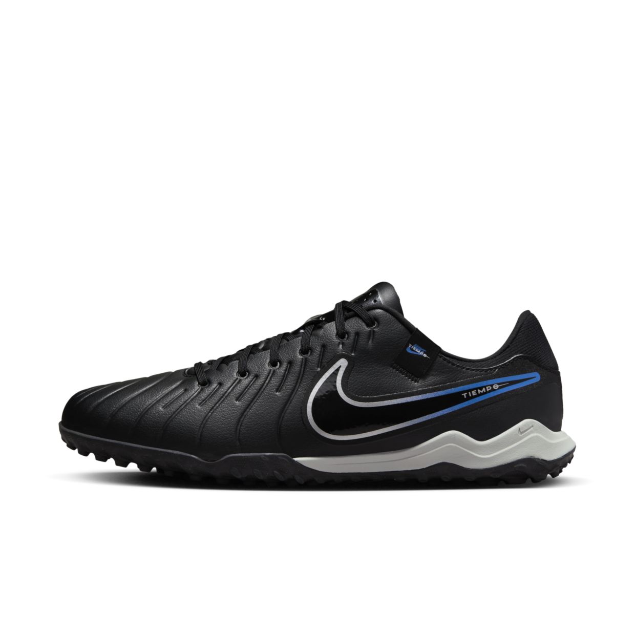 

Кроссовки унисекс Nike Tiempo Legend 10 Academy Turf Low-Top Soccer черные 7 US, Черный, Tiempo Legend 10 Academy Turf Low-Top Soccer