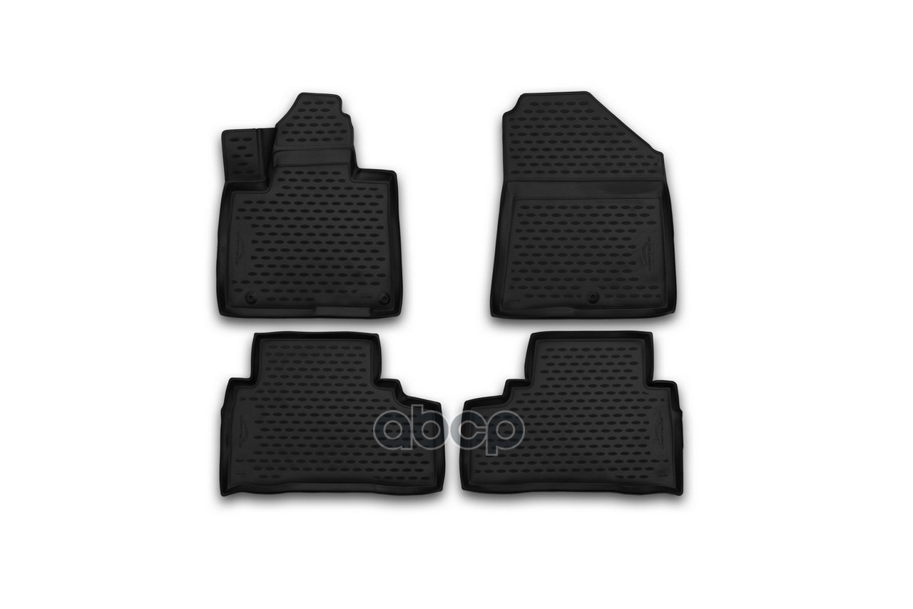 

Коврики Резиновые Kia Sorento 15- 3d 5/7 Мест Полиуретан 4 Шт. Novline Autofamily арт. CA